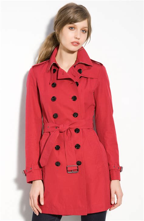 red burberry trench coat belt|Burberry store return policy.